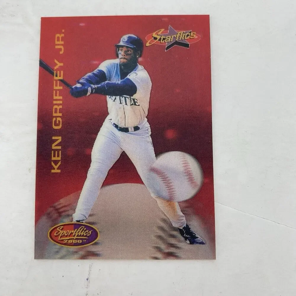 Ken Griffey Jr 1994 Hologram Card + Wheaties All Star Baseball Sealed